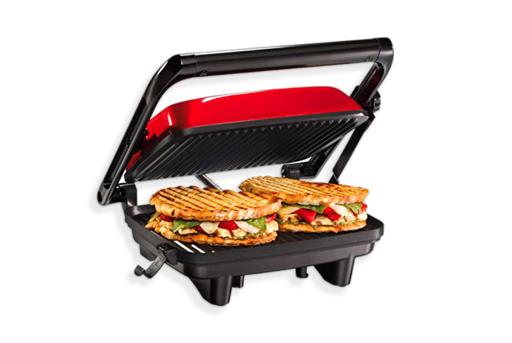 Hamilton Beach 25462A Breakfast Electric Grill, Two Slice - Black