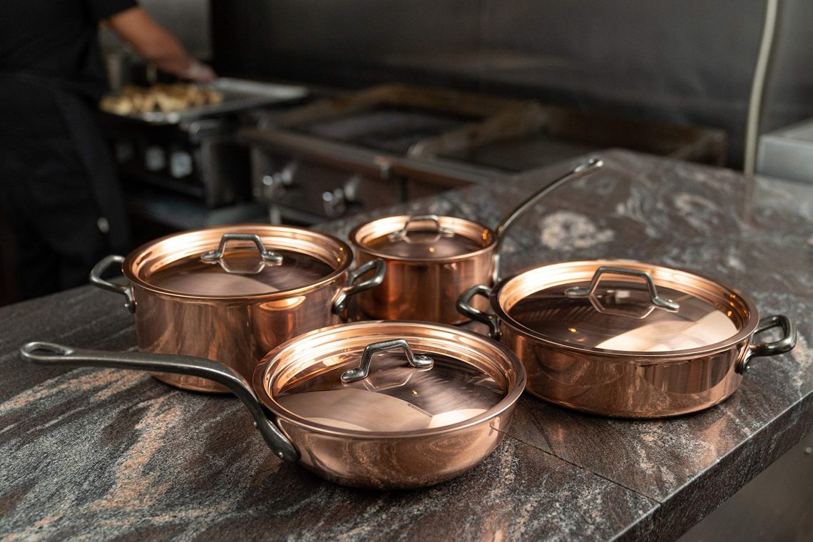 Copper Cookware Set